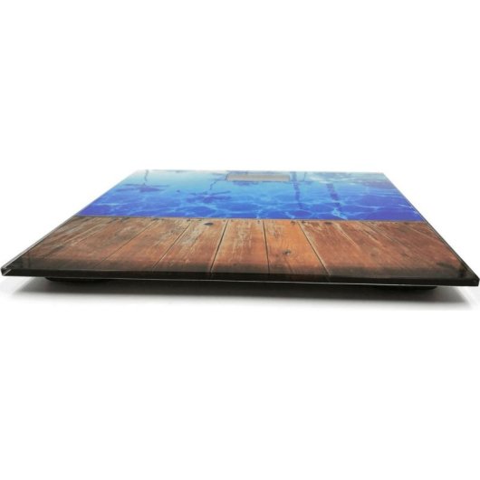 Báscula digital Esperanza Waikiki Hasta 180 kg Precisión 1 kg Plataforma de vidrio