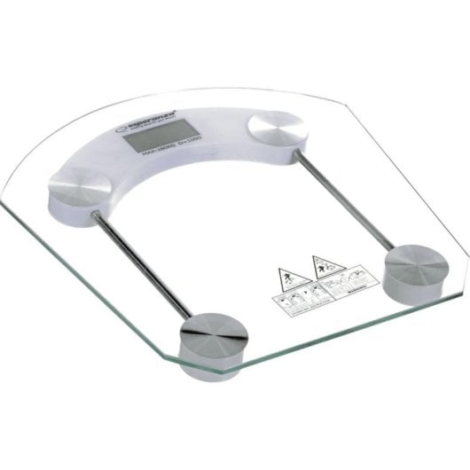 Báscula digital Esperanza Pilates EBS008W Hasta 180 kg Precisión 100 g Pantalla LCD
