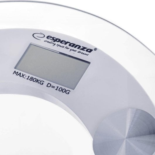 Báscula digital Esperanza Pilates EBS008W Hasta 180 kg Precisión 100 g Pantalla LCD