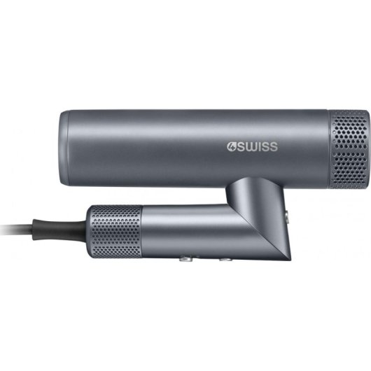 Phon con Diffusore 4Swiss F424 AirPower+ 1700W 4 Temperature 2 Velocità Grafite