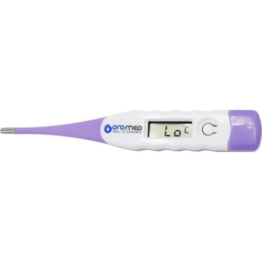 Termómetro Electrónico Oromed Oro-Flexi Azul Axilar Oral Rectal