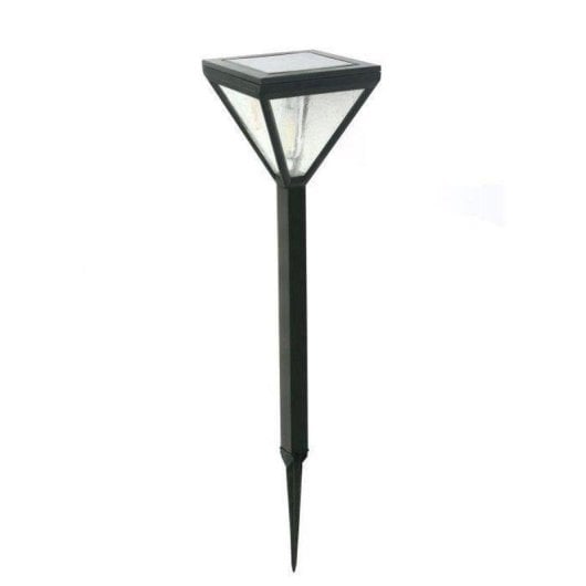 Veilleuse Solaire Galix Acier Inoxydable 25Lm Lumière Blanche Chaude IP44