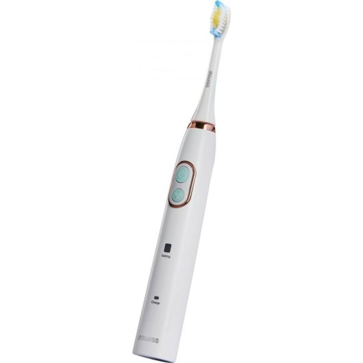 Cepillo de dientes sónico 4Swiss ST212 Sensitive Care 5 modos 2 cabezales estuche