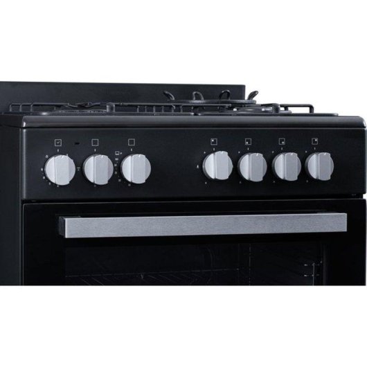 Cocina a gas Bertazzoni La Germania 60 cm 4 fuegos horno 63 L negro