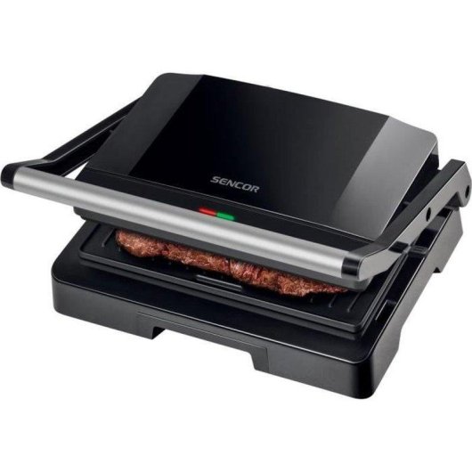 Sencor SBG 2070SS Kontaktgrill 1000W Antihaft-Beschichtung 23x14,5cm