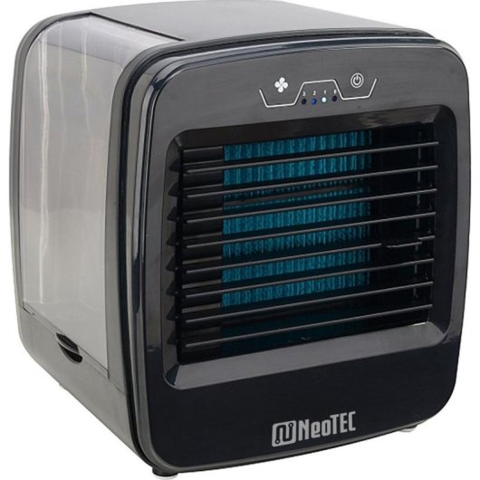 Ventilador de Sobremesa NeoTec OneCool 7W 3 Velocidades Humidificador Compacto Negro