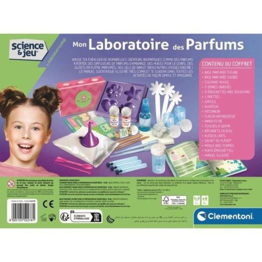 Kit Laboratoire de Parfums Clementoni Mon 52278 - A partir de 8 ans