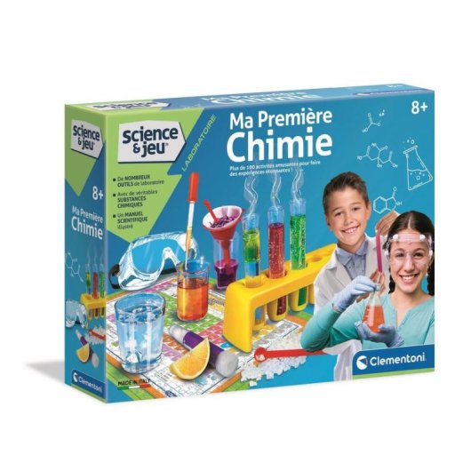 Kit di Chimica per Bambini Clementoni Ma Première Chimie 100+ Esperimenti