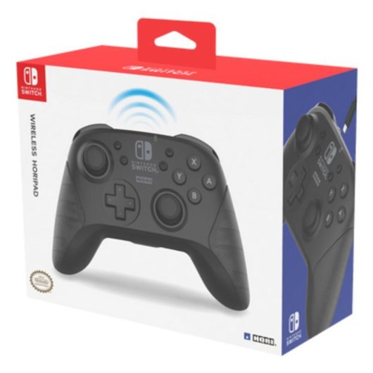 Mando HORI NSW-077U inalámbrico para Nintendo Switch con giroscopio y batería