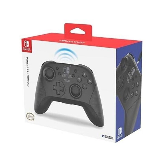 Mando HORI NSW-077U inalámbrico para Nintendo Switch con giroscopio y batería
