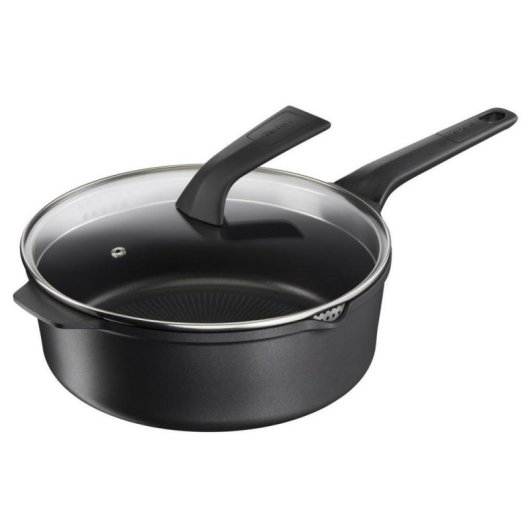 Cacerola Tefal Robusto E24933 26 cm aluminio fundido tapa y Thermo-Signal