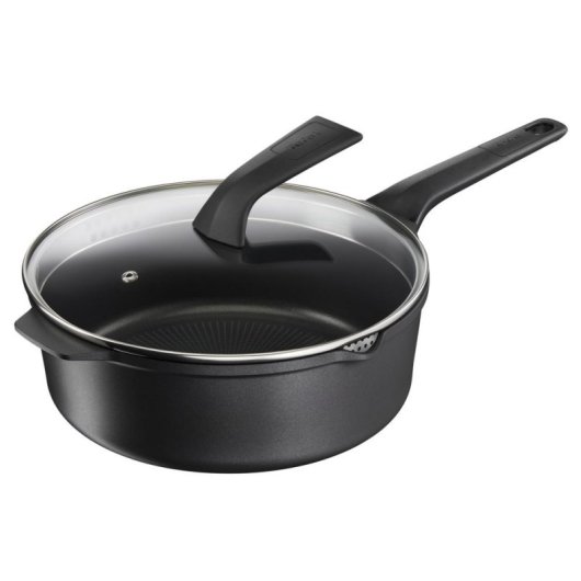 Cacerola Tefal Robusto E24933 26 cm aluminio fundido tapa y Thermo-Signal