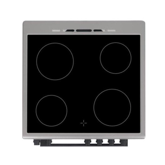 Cuisinière Électrique Continental Edison CECV60FCS Vitrocéramique 4 Feux Horno 60L Plata