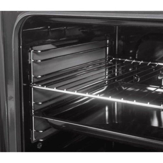 Cuisinière Électrique Continental Edison CECV60FCS Vitrocéramique 4 Feux Horno 60L Plata