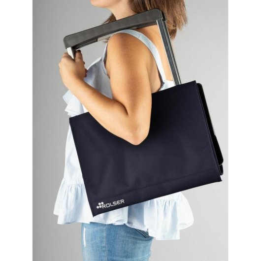 Carrinho de compras Rolser PLE001 Plegamatic Origin Cinza 40L dobrável