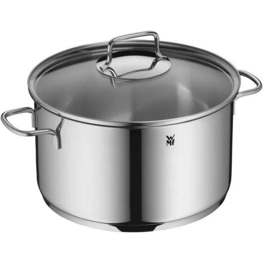 Casserole WMF Astoria Cromargan® 18/10 4 pièces avec couvercle en verre