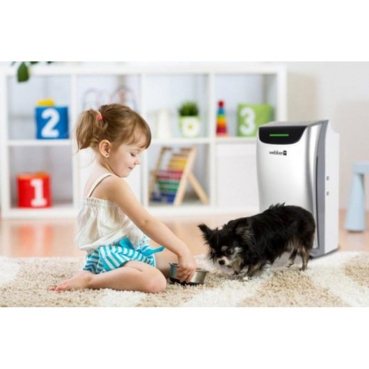 Purificador de aire Webber AP9405 con humidificador y lámpara UV