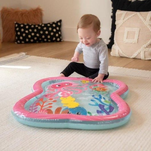 Alfombra de agua Baby Einstein Jiggling Janet Ocean Explorers extra grande 6 figuras
