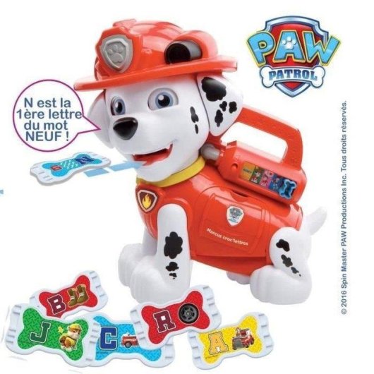 Jogo Educativo Interativo VTech Pat' Patrouille Marcus Croc'Letras