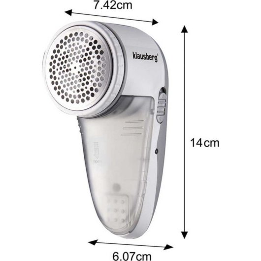 Quitapelusas Klausberg KB-7804 Recargable USB Acero Inoxidable