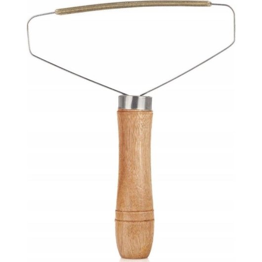 KELTIN Filzroller mit Holzgriff 9,5 cm