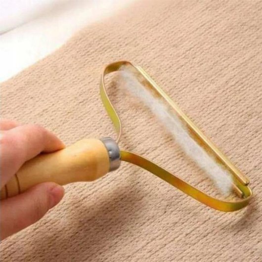 KELTIN Filzroller mit Holzgriff 9,5 cm