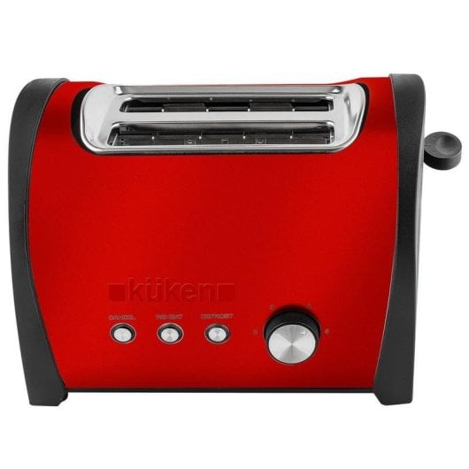 Tostadora Küken 33778 Rojo 2 Ranuras 800 W