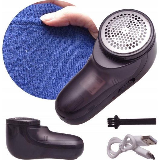Tira-pelugens Kamille KM6601 sem fios 3W para roupa e tecidos