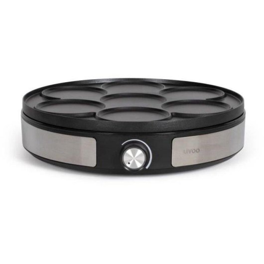 Crepera reversible Livoo DOP247 1500 W placas antiadherentes termostato ajustable