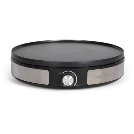 Crepera reversible Livoo DOP247 1500 W placas antiadherentes termostato ajustable