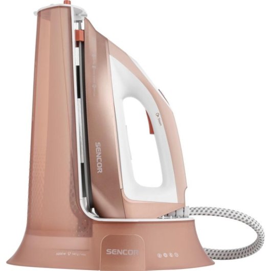 Centro de planchado Sencor SSI 0910RS 3200W 5,5 bar 1,3L blanco y rosa
