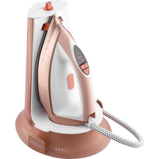 Centro de planchado Sencor SSI 0910RS 3200W 5,5 bar 1,3L blanco y rosa