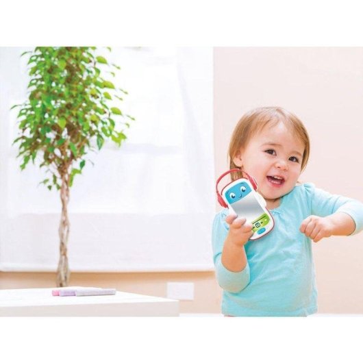 Reproductor musical infantil Clementoni 17520 con auriculares desmontables y 12 melodías