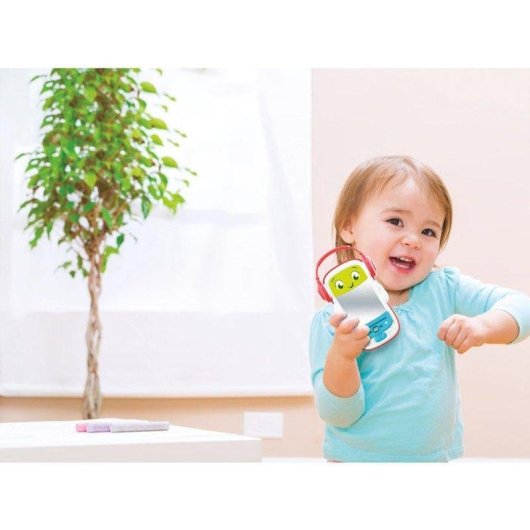 Reproductor musical infantil Clementoni 17520 con auriculares desmontables y 12 melodías