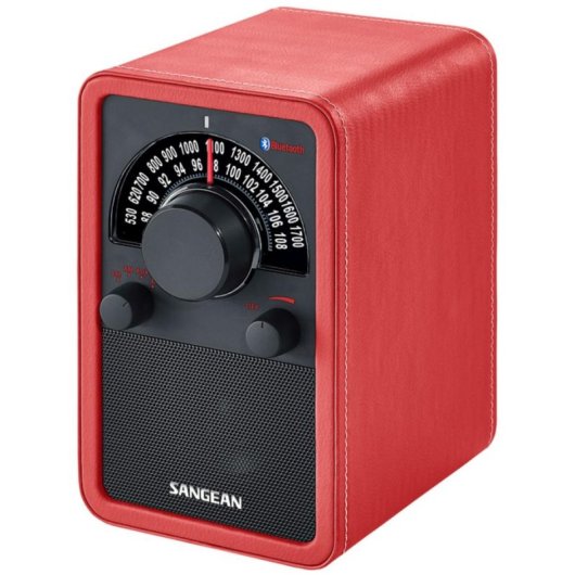 Radio Sangean WR-15BT Bluetooth 10W Rot AM FM MW