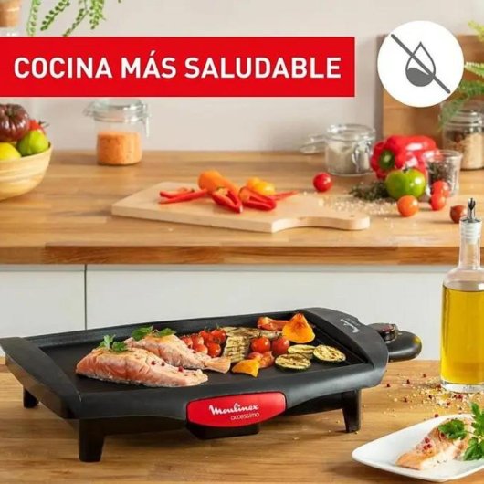Plancha à griller Moulinex Accesimo 1800W Antiadhésive