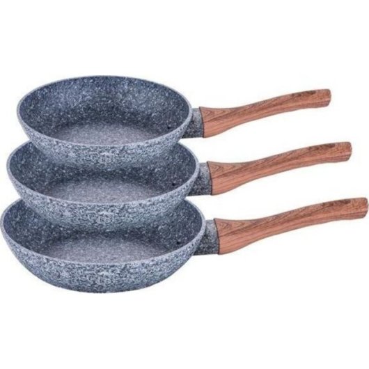Bratpfanne Berlinger Haus Forest Line 24 cm Aluminium Marmorbeschichtung
