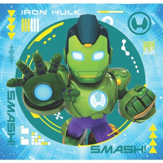 Puzzle Clementoni 25004 Iron Man 3x48 piezas ilustraciones infantiles