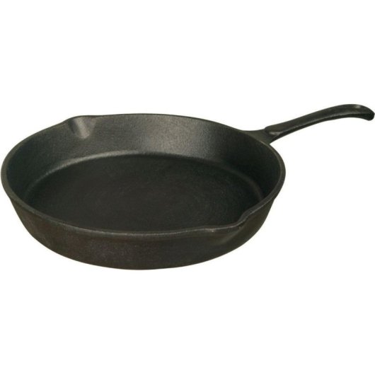 KingHoff KH-2252 Gusseisenpfanne 26 cm oxidierte Oberfläche