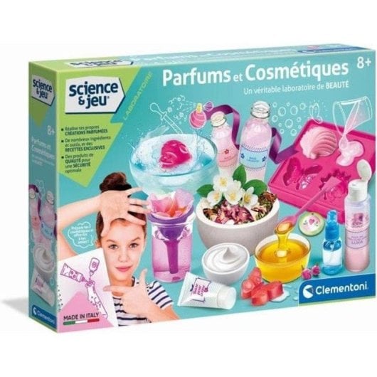 Kit Creazione Profumi e Cosmetici Clementoni Science & Jeu per Bambini dai 8 anni