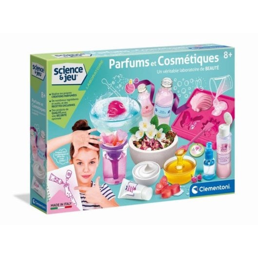 Kit Creazione Profumi e Cosmetici Clementoni Science & Jeu per Bambini dai 8 anni