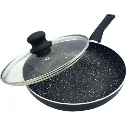 Pfanne KingHoff KH-3959 28 cm Aluminium Antihaft Marmor Induktion