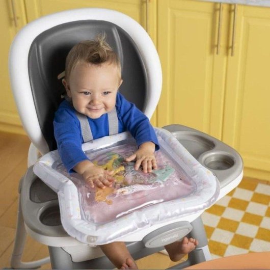 Alfombra de agua inflable Bright Starts Princesas Disney sensorial vinilo lavable