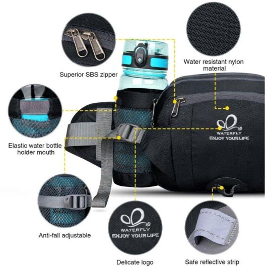 Mochila Waterfly Utility Max 2.0 Resistente al Agua Unisex 5 L