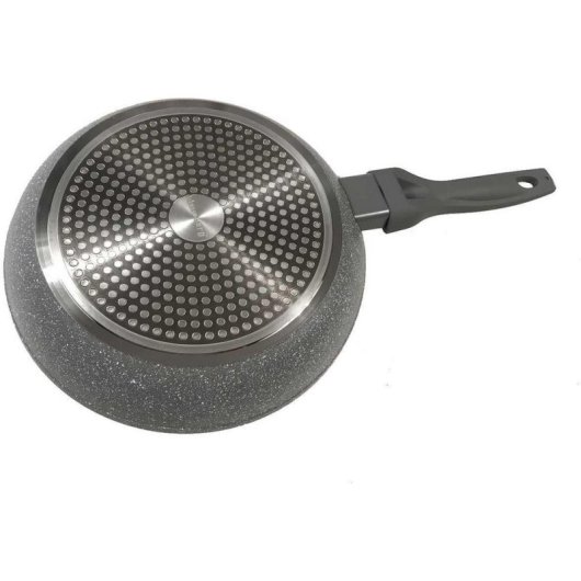 Klausberg Granitpfanne 28 cm mit Glasdeckel
