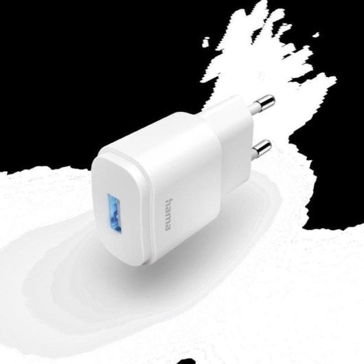 Adaptador de Carga USB Hama 00201645 6W Branco