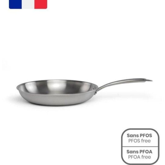 Frigideira Triply Livoo Brigade MEP157 20 cm Aço Inoxidável 3 Camadas Indução