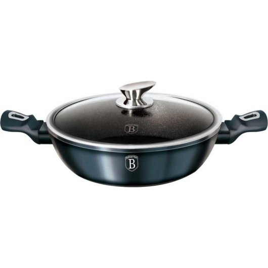 Kasserolle Berlinger Haus BH-1877 28cm 3,8L Schmiedealuminium Induktion Granitbeschichtung