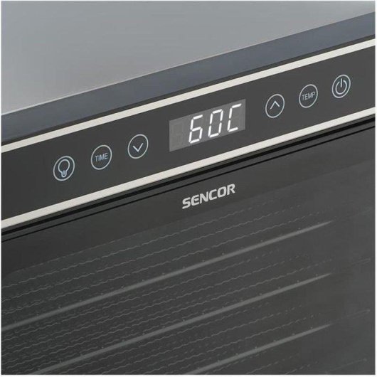 Disidratatore Sencor SFD7750SS Acciaio Inox 7 Griglie 600 W