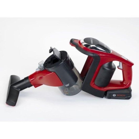 Aspirateur balai électronique Klein Bosch Unlimited 3 en 1, rouge et multicolore